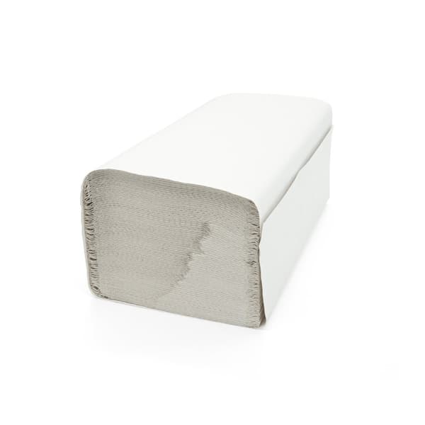 ZZ håndklæde hvid 75%, 2w limet 23x25, 3000 stk.