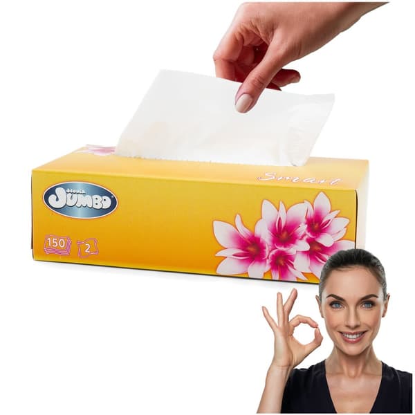 Yleiskäyttöiset pyyhkeet, 150 kpl, Jumbo 2w