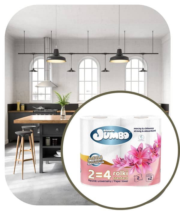 Talouspyyhkeet Elephant Jumbo Mega Long 2 kpl.