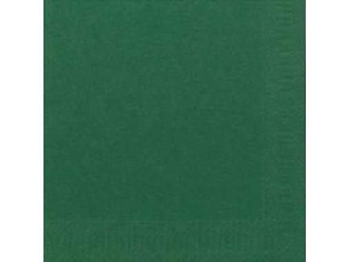 Duni - Servett - Storlek 33 x 33 cm - engångsvara - mörkgrön (paket om 125)