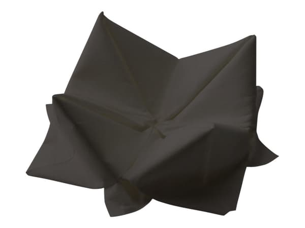 Duni - Serviett - Størrelse 33 x 33 cm - avhendbar - svart (en pakke 125)