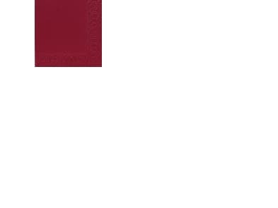 Duni - Serviet - Størrelse 40 x 40 cm - engangs - bordeaux (pakke med 125)