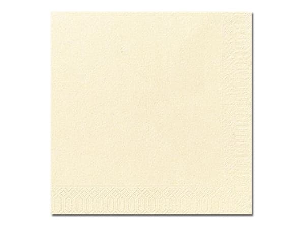 Duni - Servett - Storlek 40 x 40 cm - engångsvara - champagne (paket om 125)