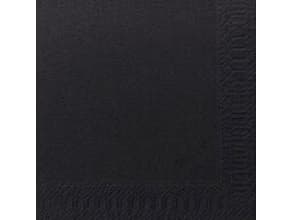 Duni 24x24 cm 2-kertainen Sort,8 pk x 300 pk/krt