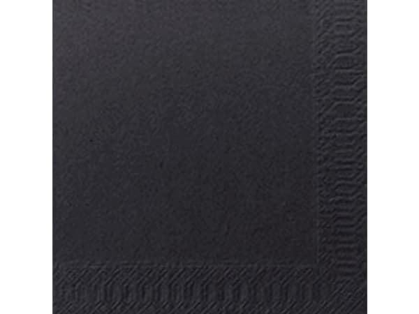 Duni 24x24 cm 2-kertainen Sort,8 pk x 300 pk/krt