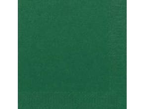 Duni - Servett - Storlek 24 x 24 cm - engångsvara - mörkgrön (paket om 250)