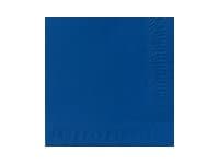 Servietter duni, 1-lag, 33 x 33 cm, blå, pakkaus 500 stk.