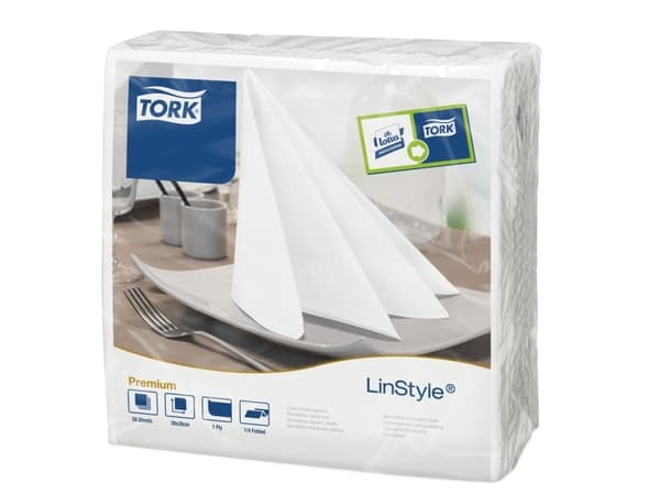 Tork 478711, vit, monokromatisk, 390 mm, 390 mm, 195 mm, 195 mm