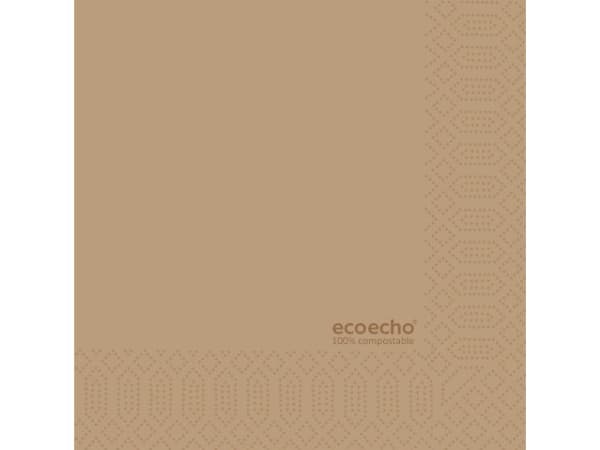 Servett duni ecoecho, 33 x 33 cm, förpackning med 250 st.