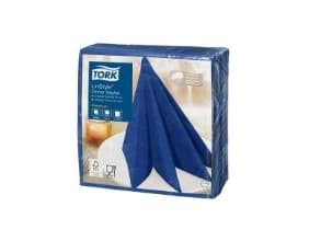 Serviet Tork Linstyle 39x39 cm Midnight Blue,12 pk x 50 Stk/krt
