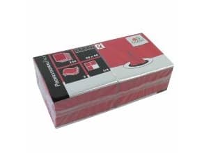 Fasana servett 40x40 cm 3-lagig Bordeaux, 4 st x 250 st/korg