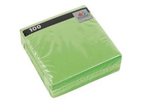 Servett Fasana 33x33 cm 1-lagig Lime Green,24 st x 100 st/krt