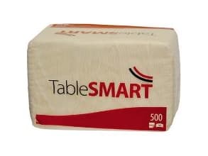 Servett TableSMART 33x33 cm 1-lagig vit,6 st x 500 st/krt