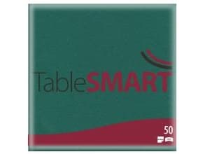 Servett TableSMART airlaid 40x40 cm 1/4 vikning Grön,12 pk x 50 pk/krt
