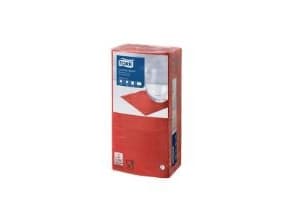 Serviet Tork 24x24 cm 2-lag Rød,12 pk x 200 stk/krt