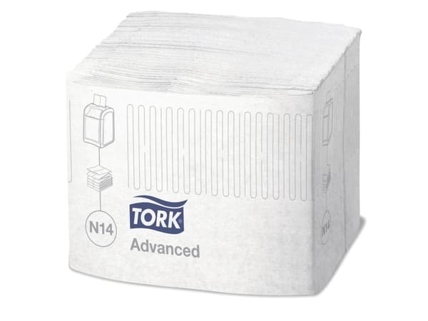 Serviet Tork Xpressnap Fit® N14 hvid 2-lag - (6 pakker x 6 bundter á 120 stk.)