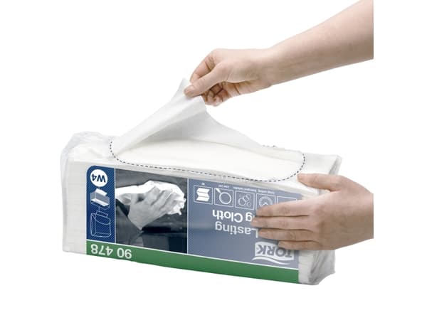 Aftørringsklud Tork W4 hvid Alt-i-én 5x90ark pr./karton - (450 ark pr./karton)
