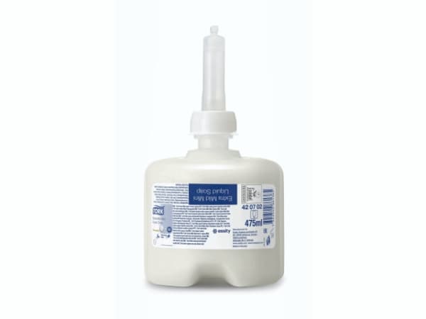 Saippua Tork Premium Mild S2 ilman hajustetta valkoinen 0,475ml - (8 pulloa x 8 pakkausta)