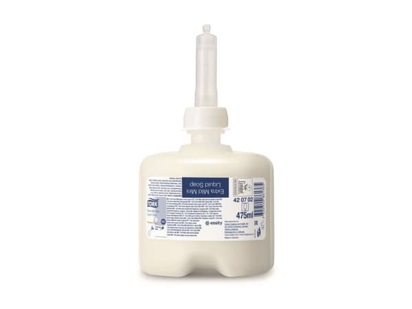 Saippua Tork Premium Mild S2 ilman hajustetta valkoinen 0,475ml - (8 pulloa x 8 pakkausta)