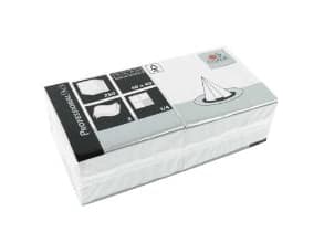 Fasana lautasliina 40x40 cm 3-kertainen valkoinen,250 kpl/pkt