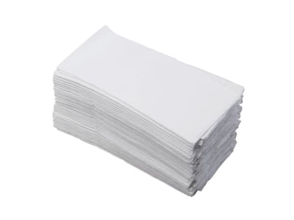 Lautasliina 1-kertainen 1/8 kertainen valkoinen 33x33cm 500kpl/pakkaus - (500 kpl)