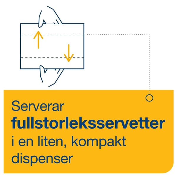 Servett TORK Xpressnap N14 natur 720/fp