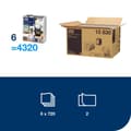 Miniatyrbild 9 av 10: Servett TORK Xpressnap N14 vit 720/fp