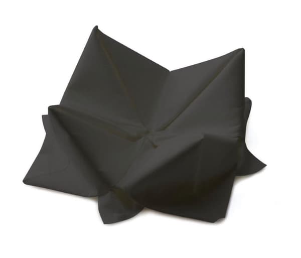 Servett 3-lags 33x33cm svart 125/fp