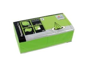 Servett Fasana 33x33 cm 3-lagig lime Grön,250 st/pk