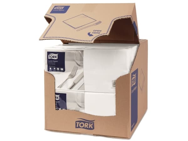 Tork 477149, Hvit, Monokromatisk, 320 mm, 320 mm, 16 cm, 16 cm