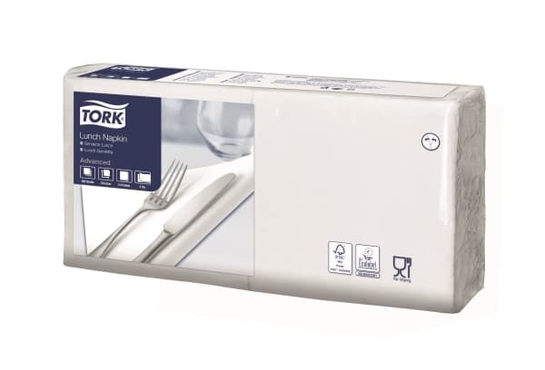 Tork 477149, Hvit, Monokromatisk, 320 mm, 320 mm, 16 cm, 16 cm