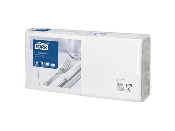 Tork 477149, Hvit, Monokromatisk, 320 mm, 320 mm, 16 cm, 16 cm