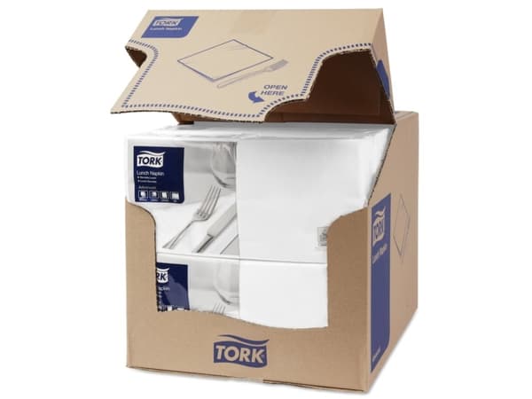 Tork 477149, Hvit, Monokromatisk, 320 mm, 320 mm, 16 cm, 16 cm