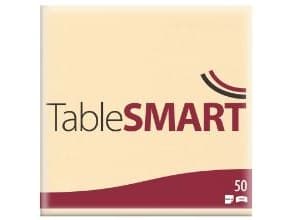 Serviet TableSMART airlaid 40x40 cm 1/4 fold Buttermilk,12 pk x 50 stk/krt