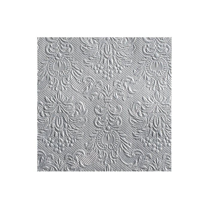 Kaffeservett elegant silver, 15-pack