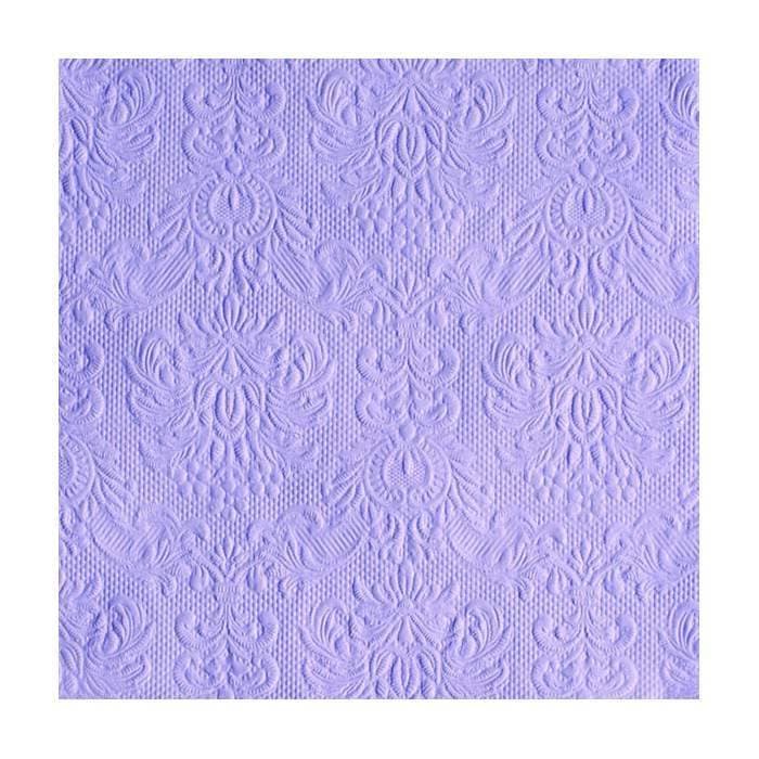 Elegant middagsservetter lila, 15-pack