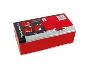 Serviet Fasana 33x33 cm 2-lag Rød,6 pk x 250 stk/krt