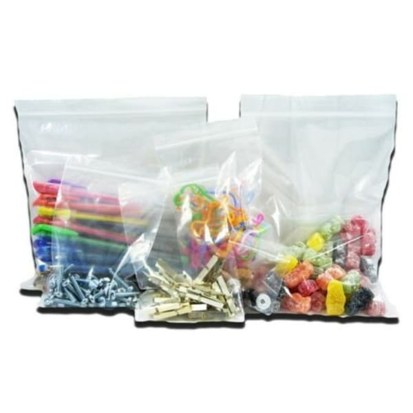 Maxgrip Zip Lock-poser (pakke med 100 stk.)