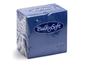Serviet Bulkysoft 24x24 cm 2-lag Blå,20 pk x 100 stk/krt