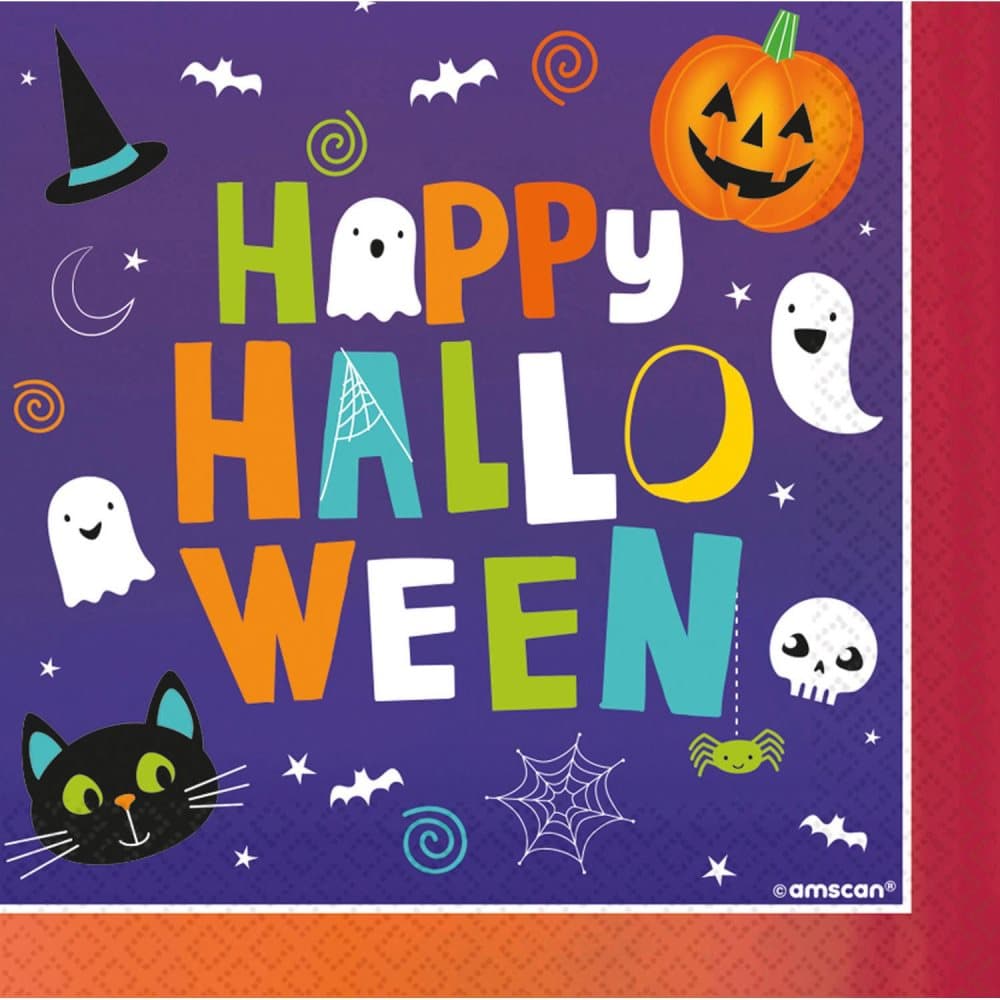 Amscan Halloween engångsservetter (16 st)