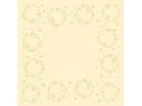 Dug Stikdug Dunicel 84x84 cm Star Shine Cream,20 stk/pk