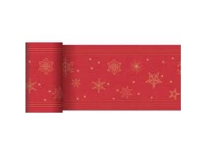Bordløber Dunicel 0,15x20 m Star Shine Red,rl