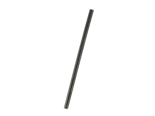 Sugerør papir sort Ø6x205mm 250stk/pak