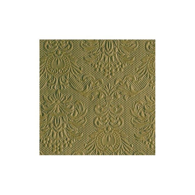 Kaffeservett elegant olivgrön, 15-pack