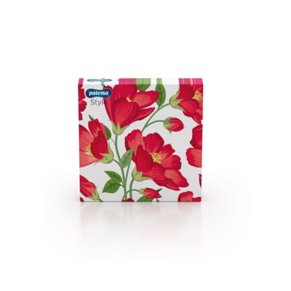 Paloma Servetter med blommor (20 st)