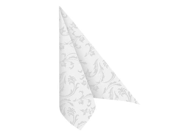 Papstar 84994, Hvit, Tørkepapir, Mønster, 54 g/m², 400 mm, 40 cm