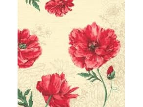 Serviet Duni 33x33 cm 3-lags Monique,250 stk/pk