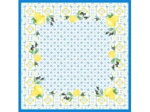 Dug Stikdug Dunicel 84x84 cm Mediterrian,5 pk x 20 stk/krt