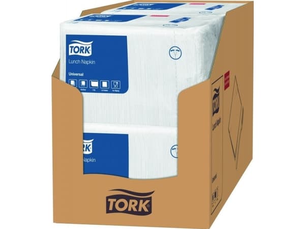 Tork lunchservett, vit