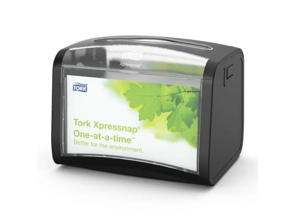 Servietdispenser Tork Xpressnap® N4 Signature, 272611, sort